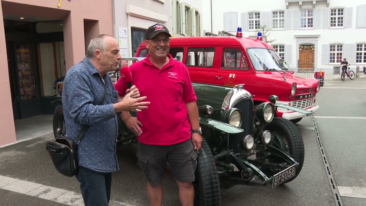 4. Oldtimer-Treffen 2024 in der Altstadt von Liestal