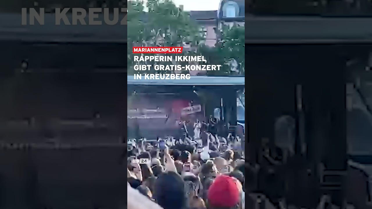 1. Mai in Berlin: Rapperin Ikkimel gibt Gratis-Konzert in Kreuzberg