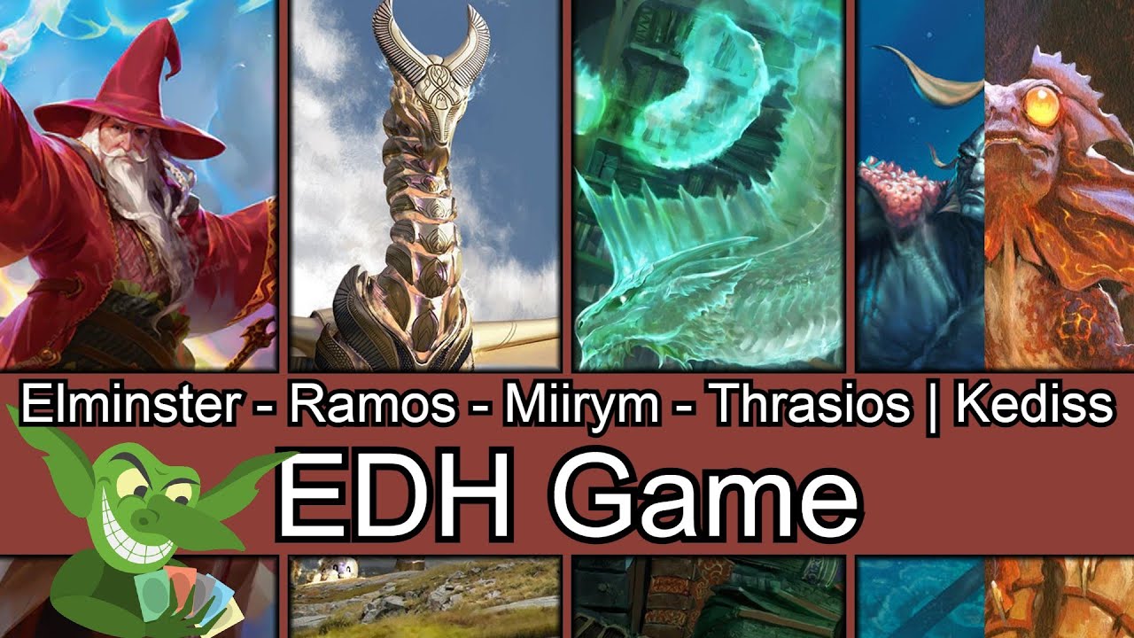 I don't even remember playing this! Elminster vs Ramos vs Miirym vs Thrasios | Kediss #edh #cmdr