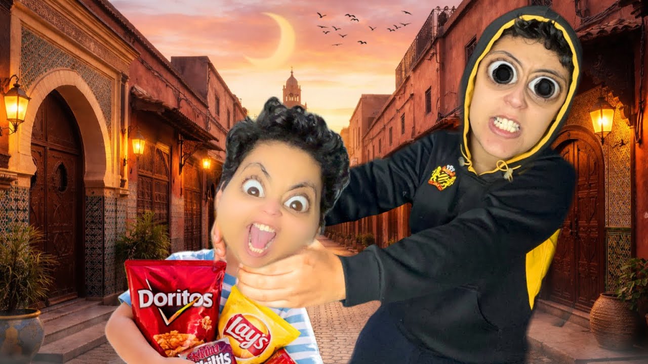 فاش ولد جارتكم كاياكل قدامك 😱😱