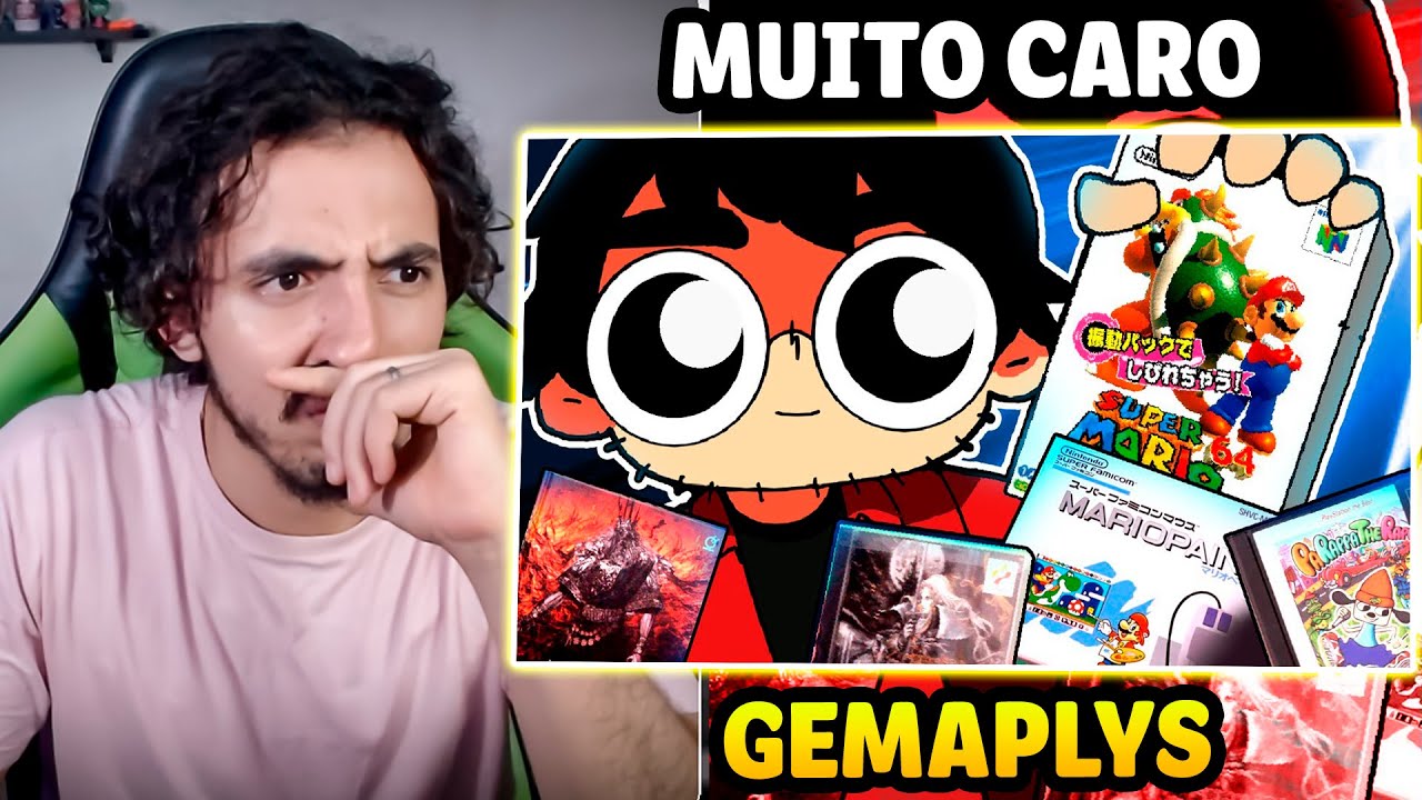 comprei RELÍQUIAS MISTERIOSAS e clássicas dos jogos - GEMAPLYS | Leozin React