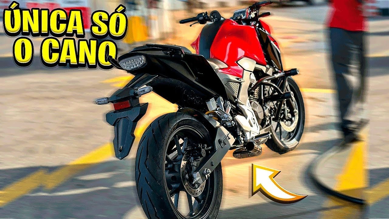 PIÃO NO MORRO DE CB TWISTER SÓ O CANO