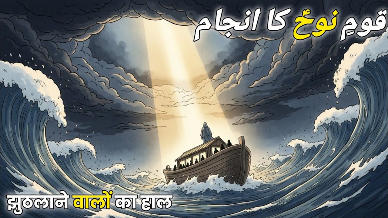 Qaum-e-Nuh Ka Anjaam | Jhutlane Walon Ka Haal | Islamic Waqiat Documentary