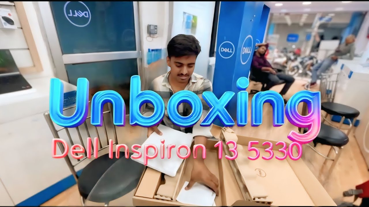 Dell Inspiron 13 5330 (2025) Unboxing 🔥 | Intel Core Ultra, QHD+ Display & AI Camera! | Techprincex