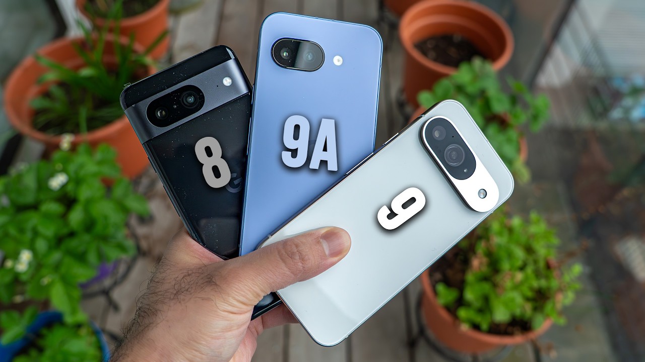 Pixel 9a vs. 9 vs. 8: Camera, Battery, Performance!