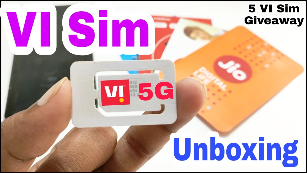 5G Vi Sim Unboxing & First Look
