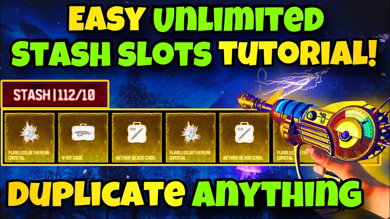 NEW Unlimited STASH SLOTS Glitch In MW3 Zombies! *AFTER PATCH* (Duplication Glitch Solo MWZ)