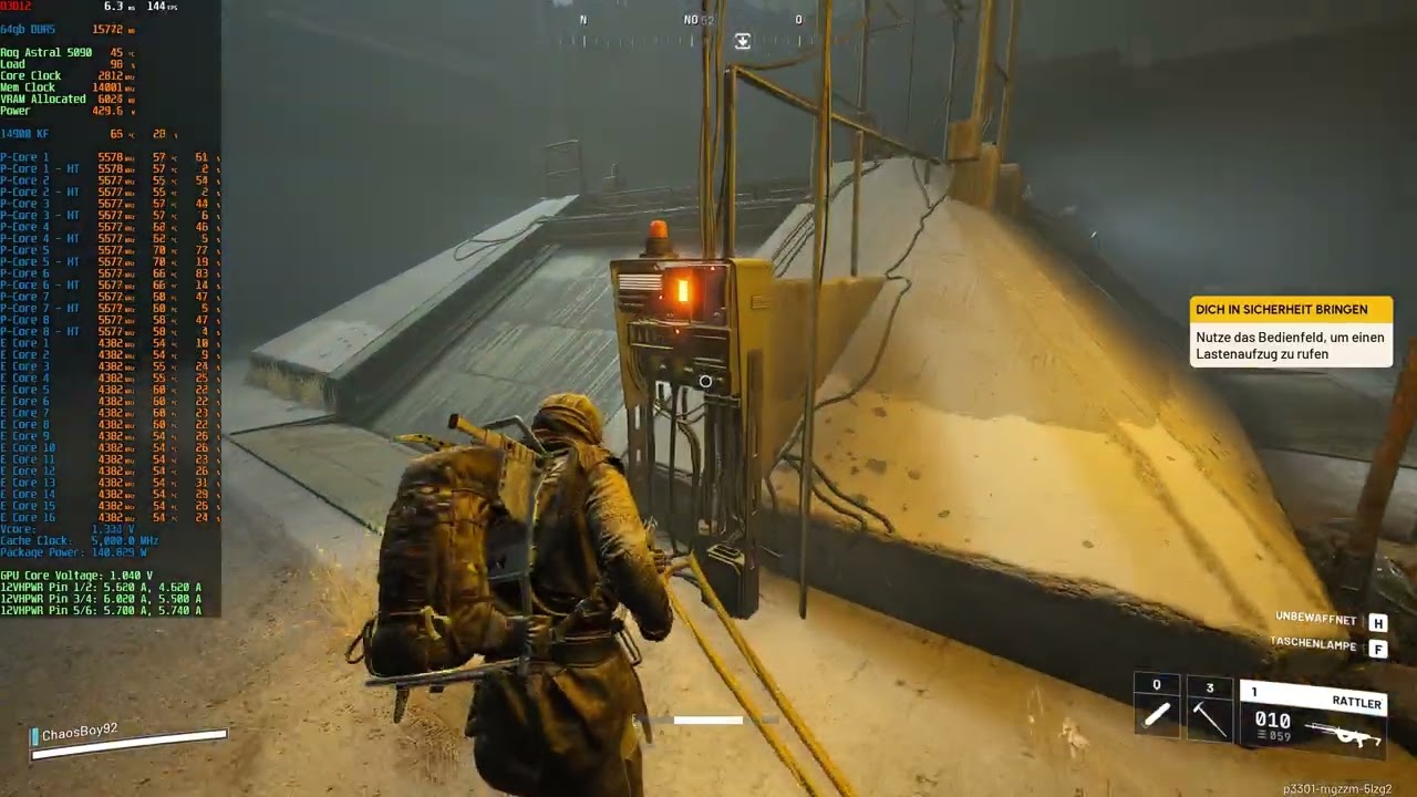 ARC Raiders | 1440p | Cinema + Epic Settings | i9-14900 KF | RTX 5090 |