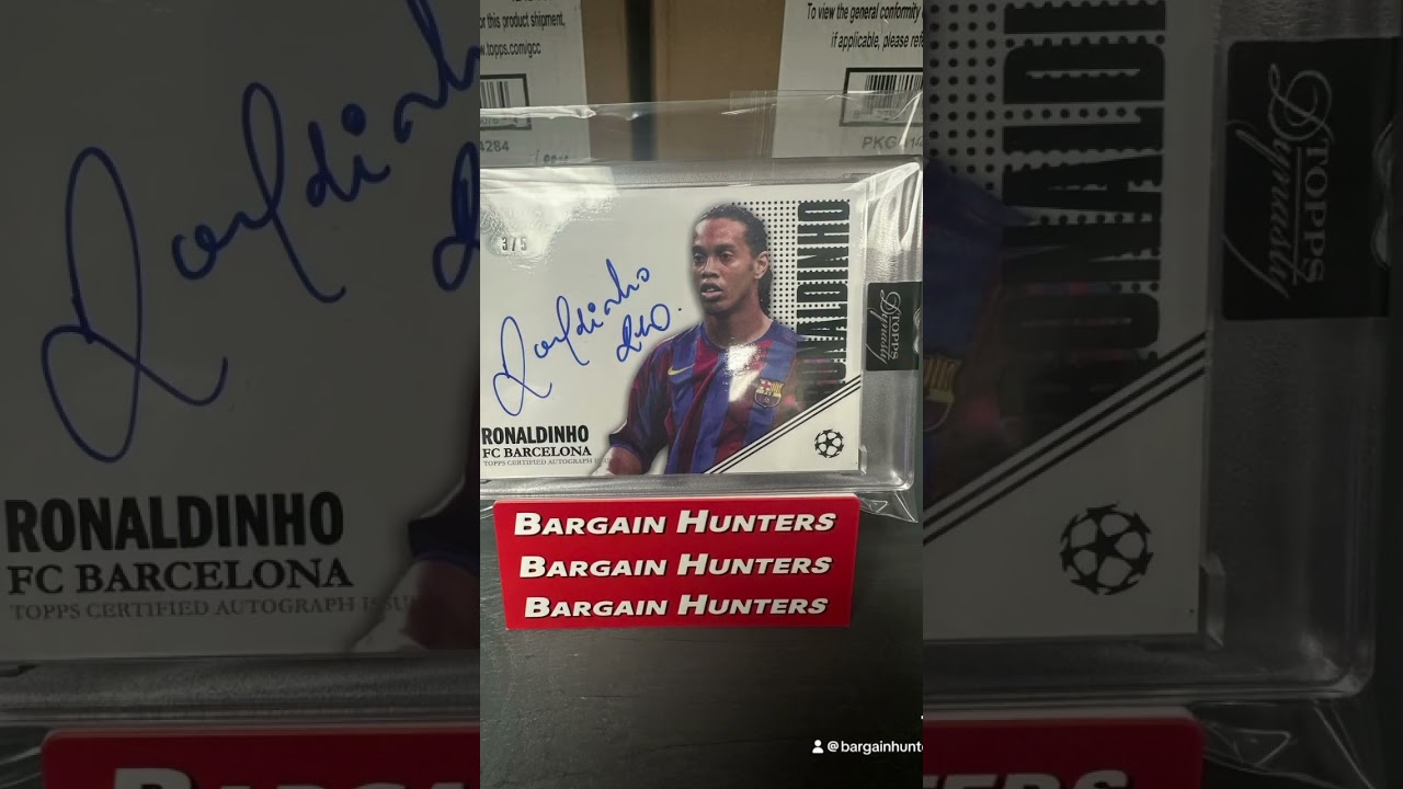 Topps Dynasty Soccer we ripped $60,000 worth and this is what we hit #bargainhuntersbreaks