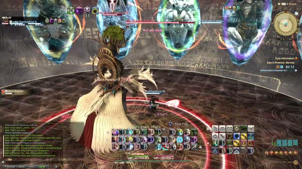 FF14 - Eden's Promise: Eternity (Normal) - Eden's Promise (Solo Blue Mage lvl 80)