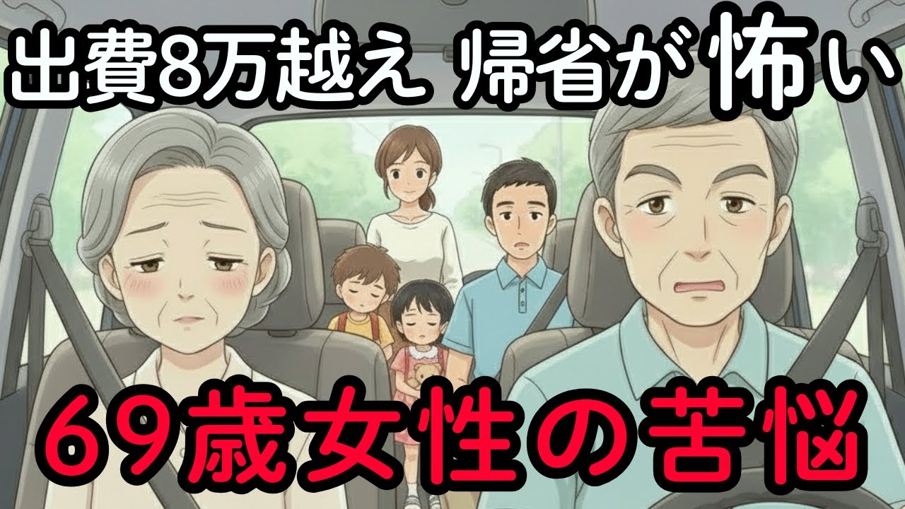 なぜ？いつまでも親が払うのが当たり前なの？気力もお金も奪われていく家族の帰省を変えたい69歳女性の悩み「ばあばんち、つまんない」孫の一言に、心が壊れた69歳の妻の涙の決意とは