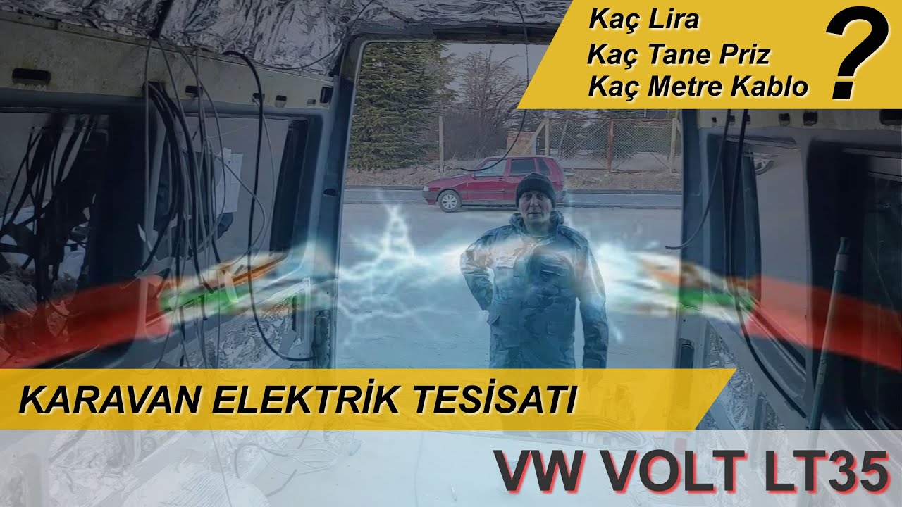 06-Karavan Elektrik Tesisatı - VW Volt LT35