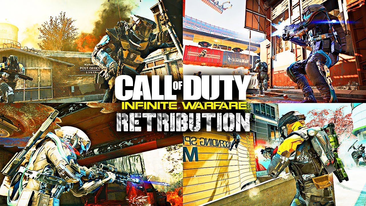 THE FINAL DLC OF INFINITE WARFARE.. (Retribution Map Pack Gameplay)