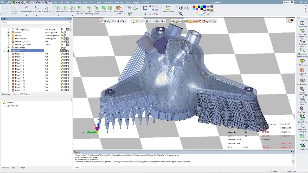 3DXpert Import and Export