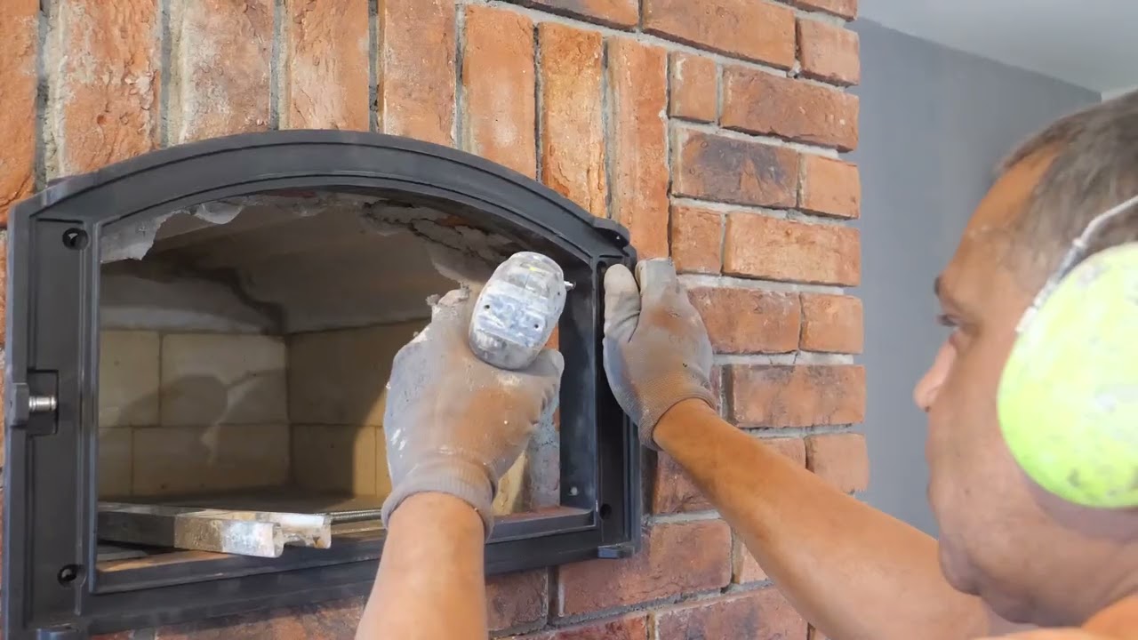 Tutoriel Debriel : pose de la porte du four