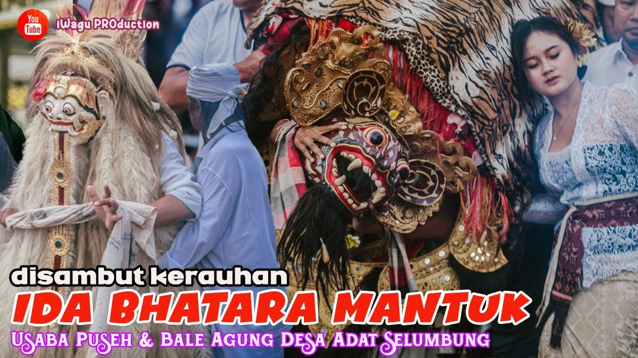 Ngiring Ratu Gede Medal Lan Mantuk disambut Kerauhan | Ngusaba Puseh & Bale Agung Selumbung