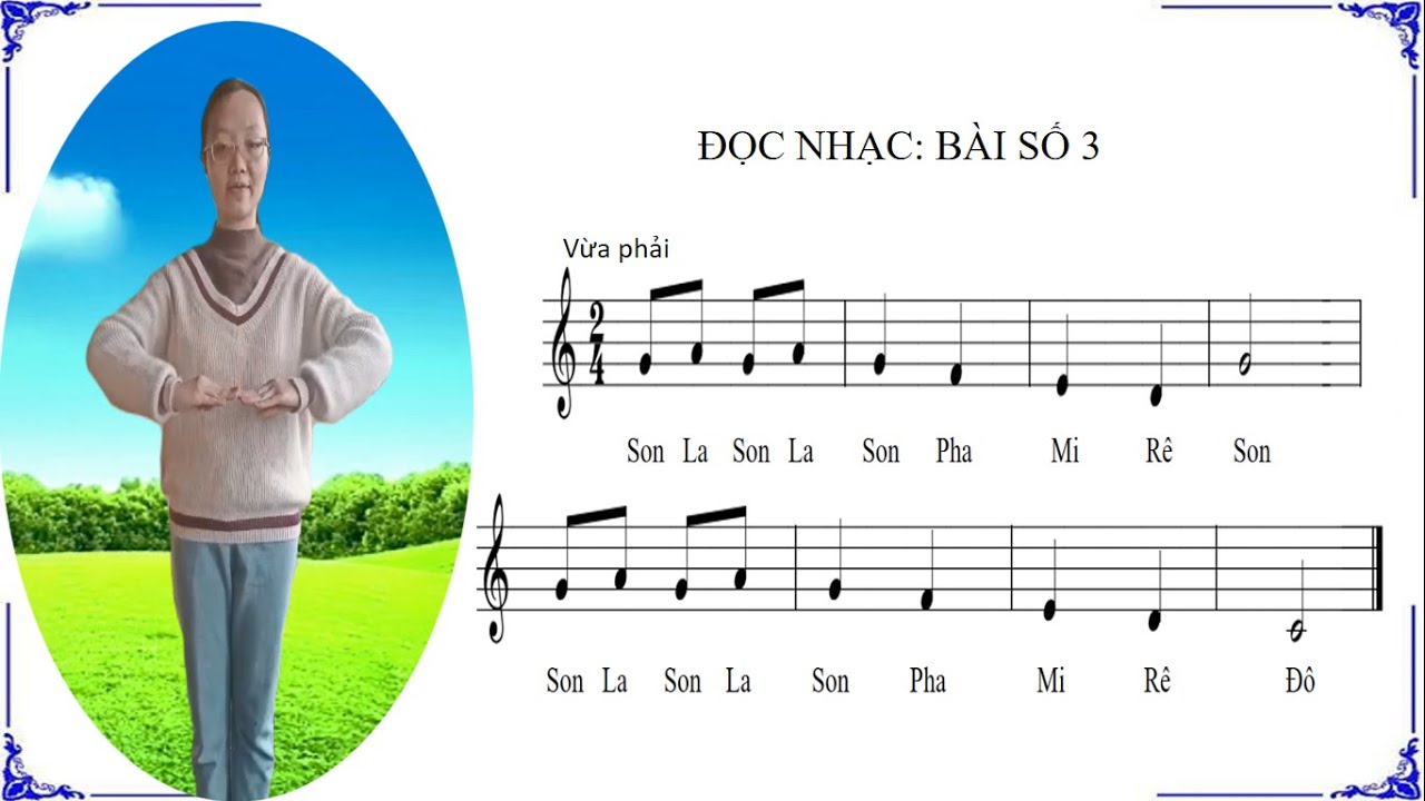 BÀI ĐỌC NHẠC SỐ 3 ( LỚP 2 -BỘ SÁCH KẾT NỐI TRI THỨC VỚI CUỘC SỐNG)