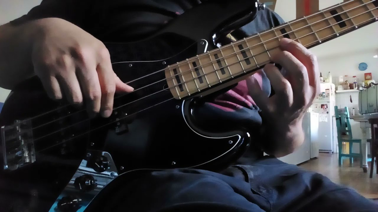 Tony Levin Vrooom - First bass solo  cover.