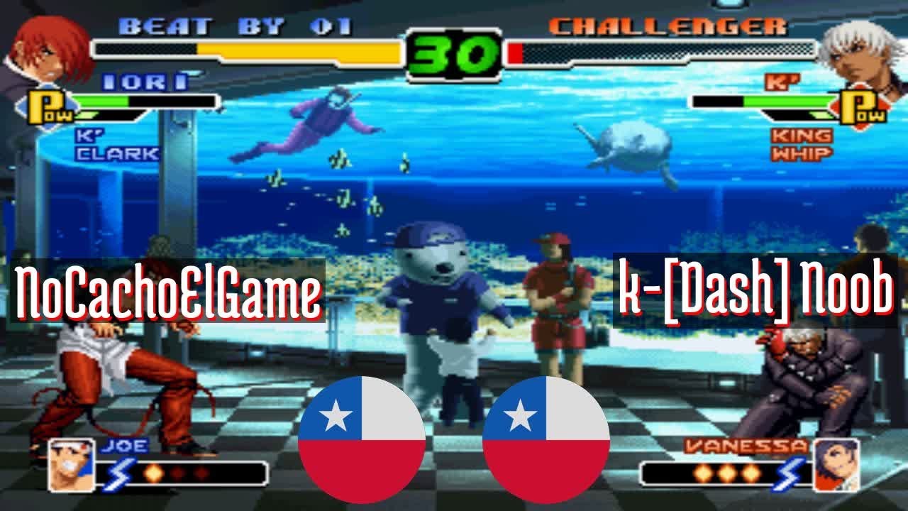 FT5 @kof2000: NoCachoElGame (CL) vs k-[Dash] Noob (CL) [King of Fighters 2000 Fightcade] Apr 26