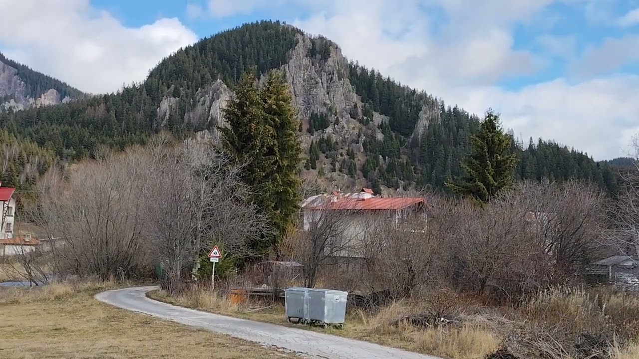 Ezerovo Mountain Neighborhood in Smolyan City in Rhodope Mountains in Bulgaria 