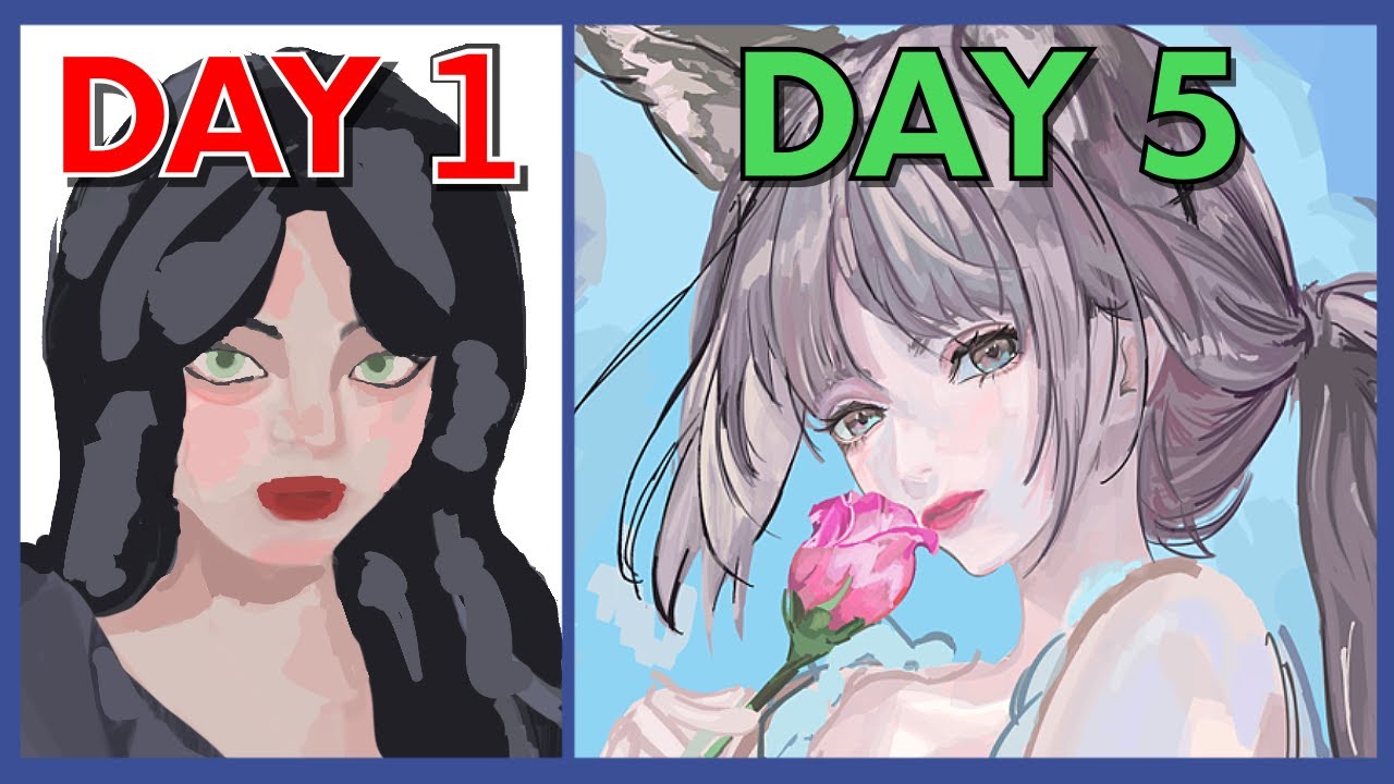 How 'The 5 Day Hard Brush Challenge' Completely Transformed My Art