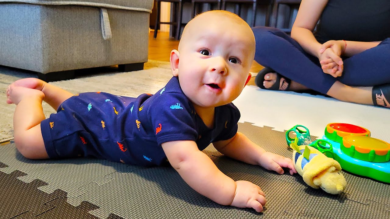Bebé de 3 a 6 meses | Ejercicios de Estimulación