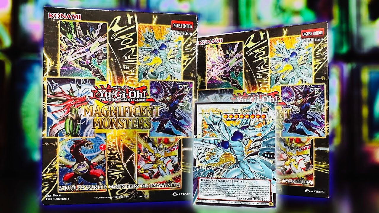 MAGNIFICENT MONSTERS УЖЕ ЗДЕСЬ! Открываем НОВЫЕ наборы Yu-Gi-Oh!