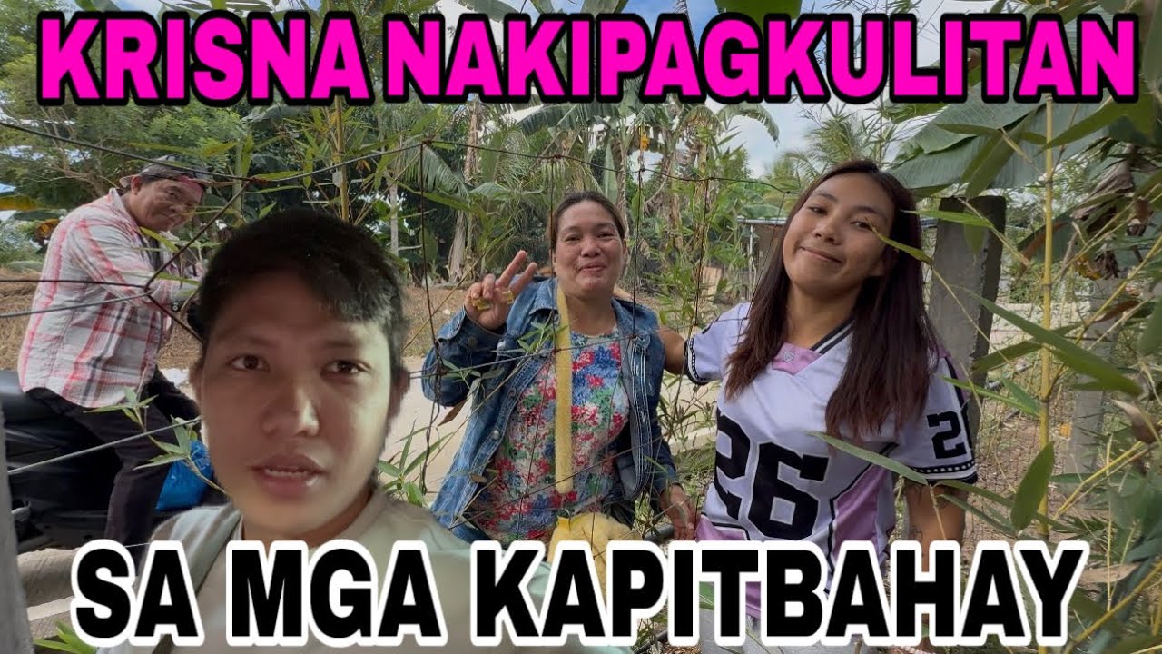 @CrisnaMahusay nakipagkulitan sa mga kapitbahay..!!!