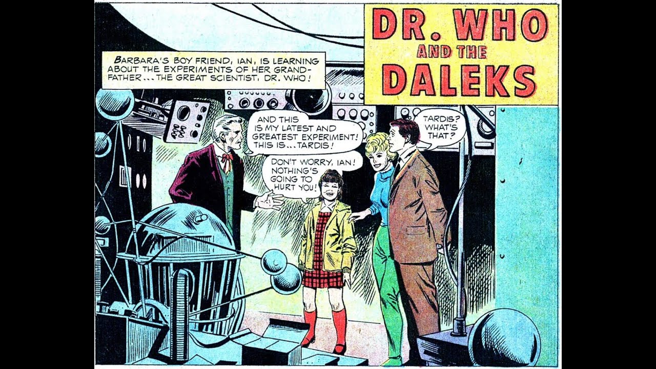 Dr Who And The Daleks (comic strip)