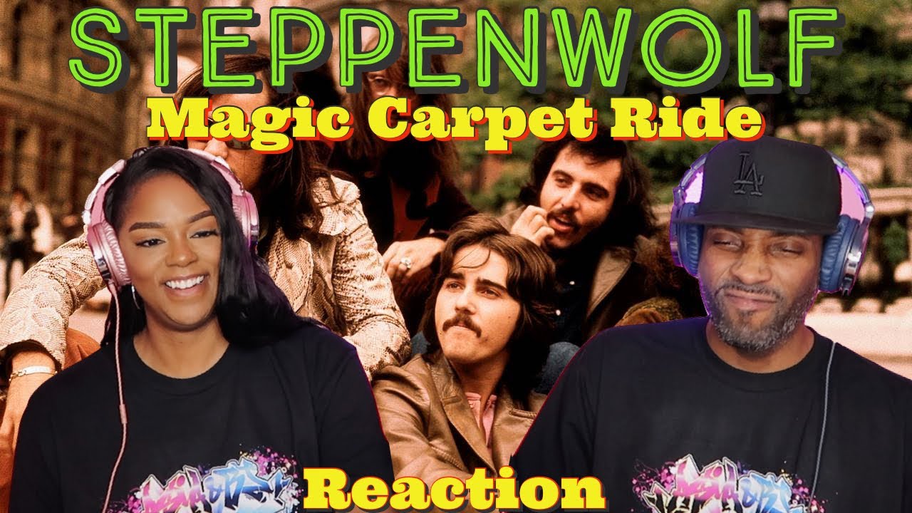 Впервые слышу реакцию на песню Steppenwolf «Magic Carpet Ride» | Asia and BJ