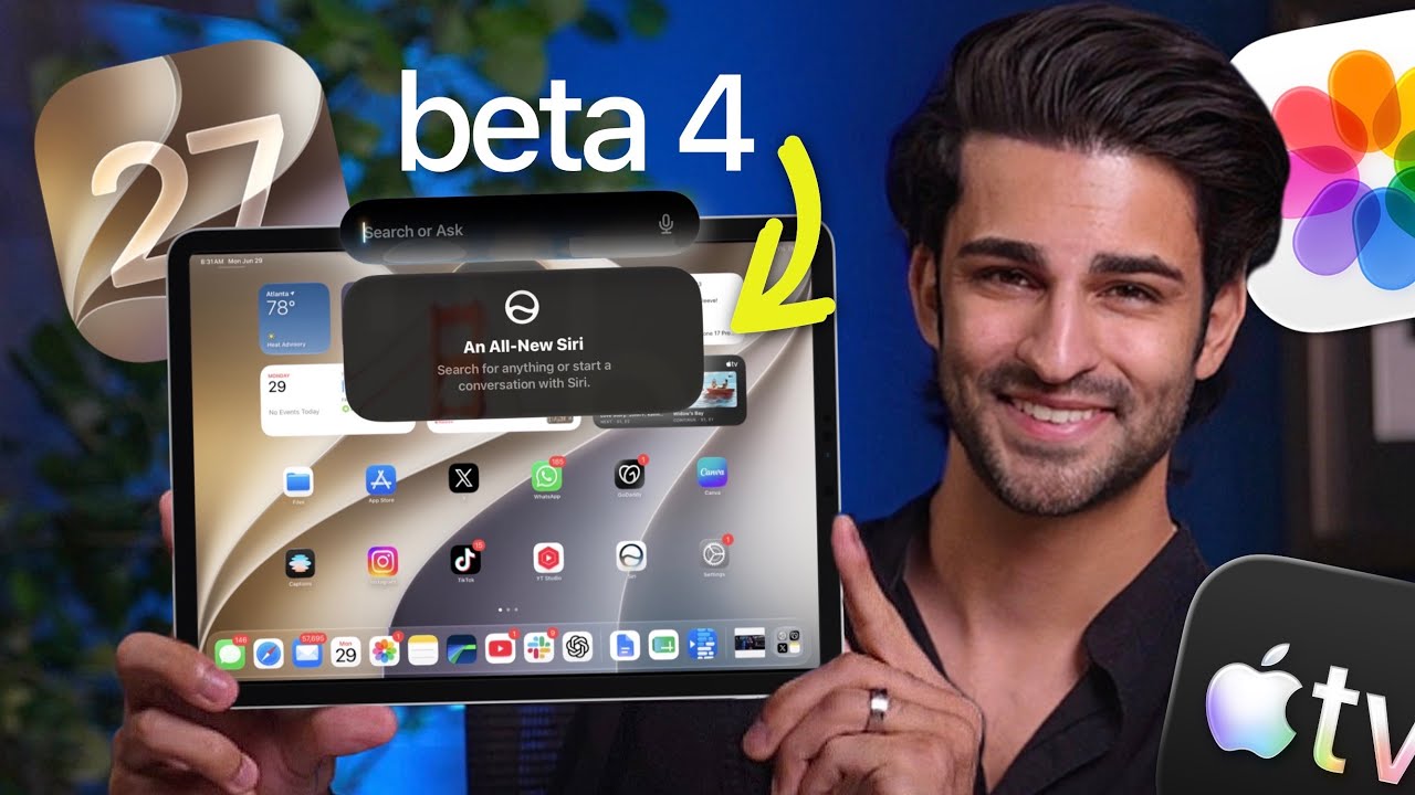 Вышла iPadOS 27 Beta 4! Что нового и исправленного! ✨