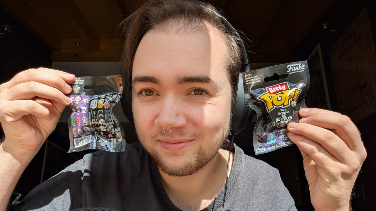 ASMR | The Nightmare Before Christmas Bitty Pop Unboxing - Opening Mystery Boxes/Blind Bags #12