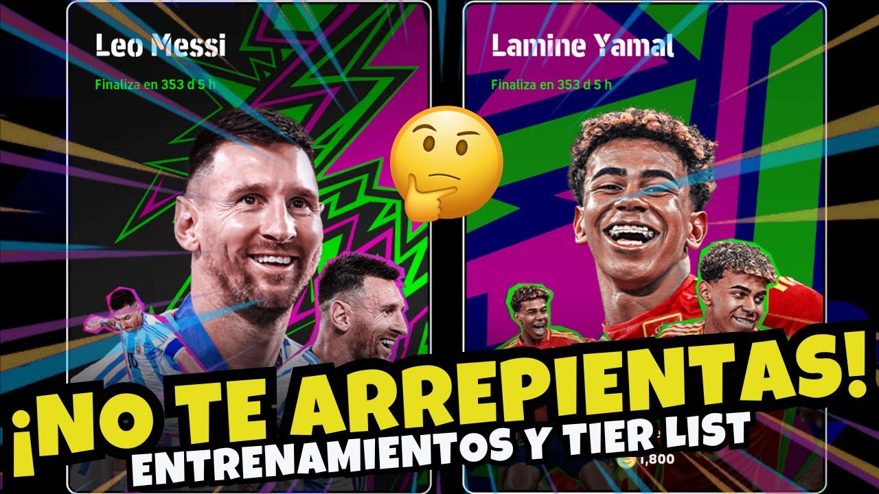 🔥 ¿VALEN LA PENA? ¡PACK DE MESSI Y YAMAL! 🔥 | ENTRENAMIENTOS Y TIER LIST | EFOOTBALL 2026