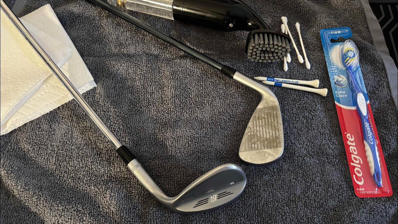 Whispered ASMR | Cleaning My DIRTY Golf Clubs Before Tournament Weekend ✨😴 (Relaxing For Sleep)