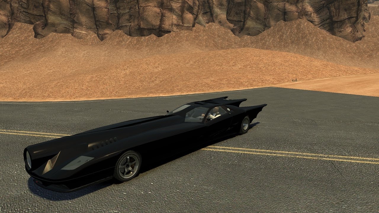 Grand Theft Auto IV - Infernus Batmobile V2 (MOD) HD
