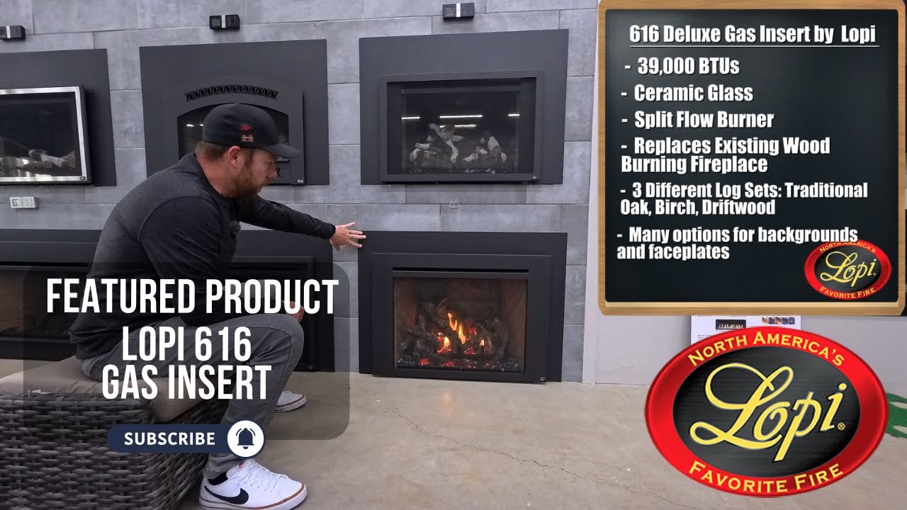 Featured Products: 616 Lopi Deluxe Gas Insert - A Premium Option