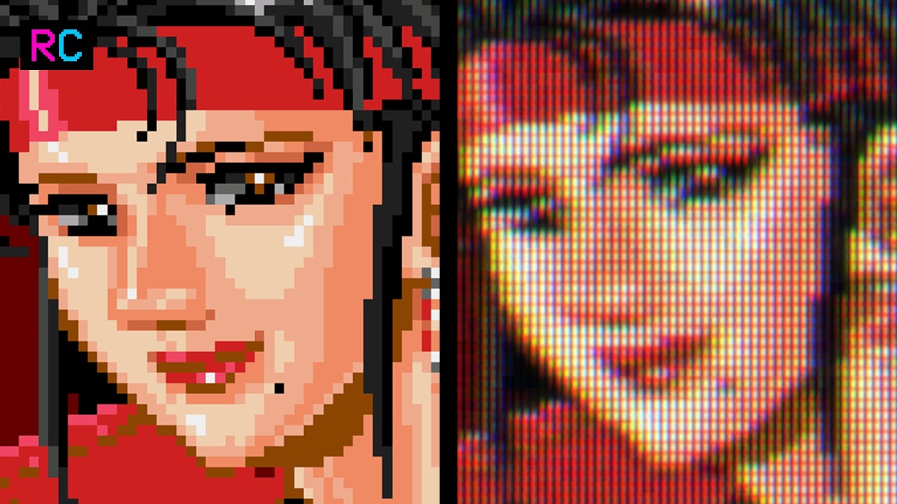 Реалистичный RF-шейдер Sega Mega Drive/Genesis CRT — RetroArch