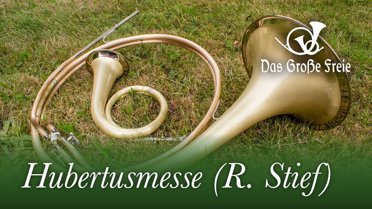 Hubertusmesse in der Dorfkirche in Lausa