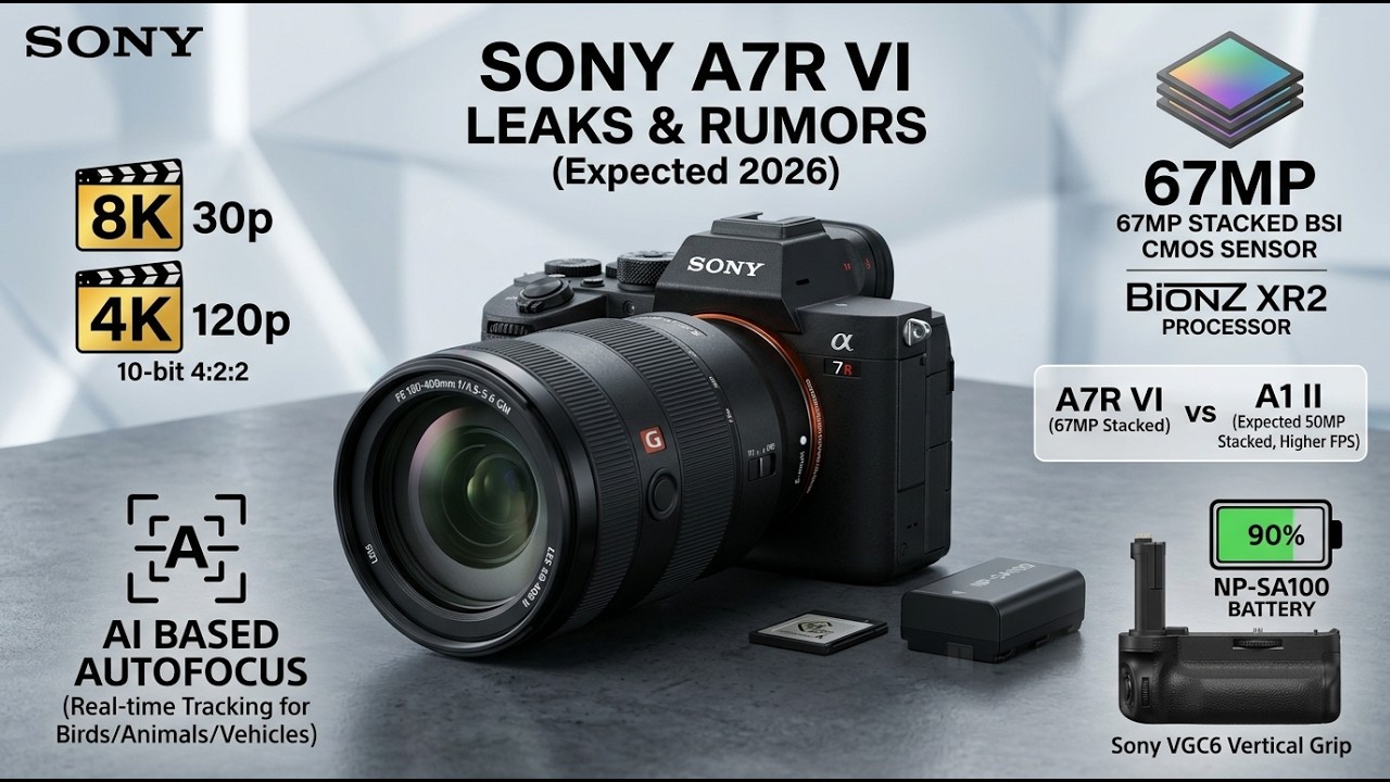 Утечка информации о Sony A7R VI: &laquo;Убийца A1 II&raquo; наконец-то здесь!