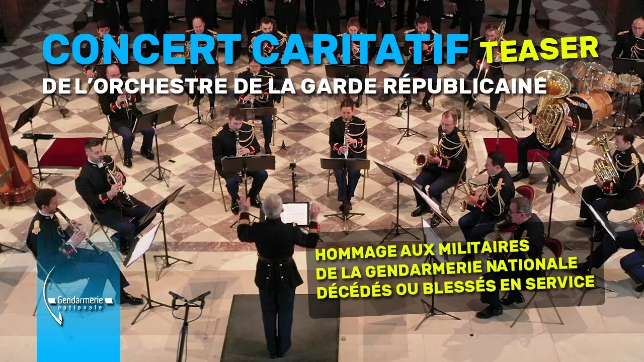 Concert célébrant les héros de la gendarmerie