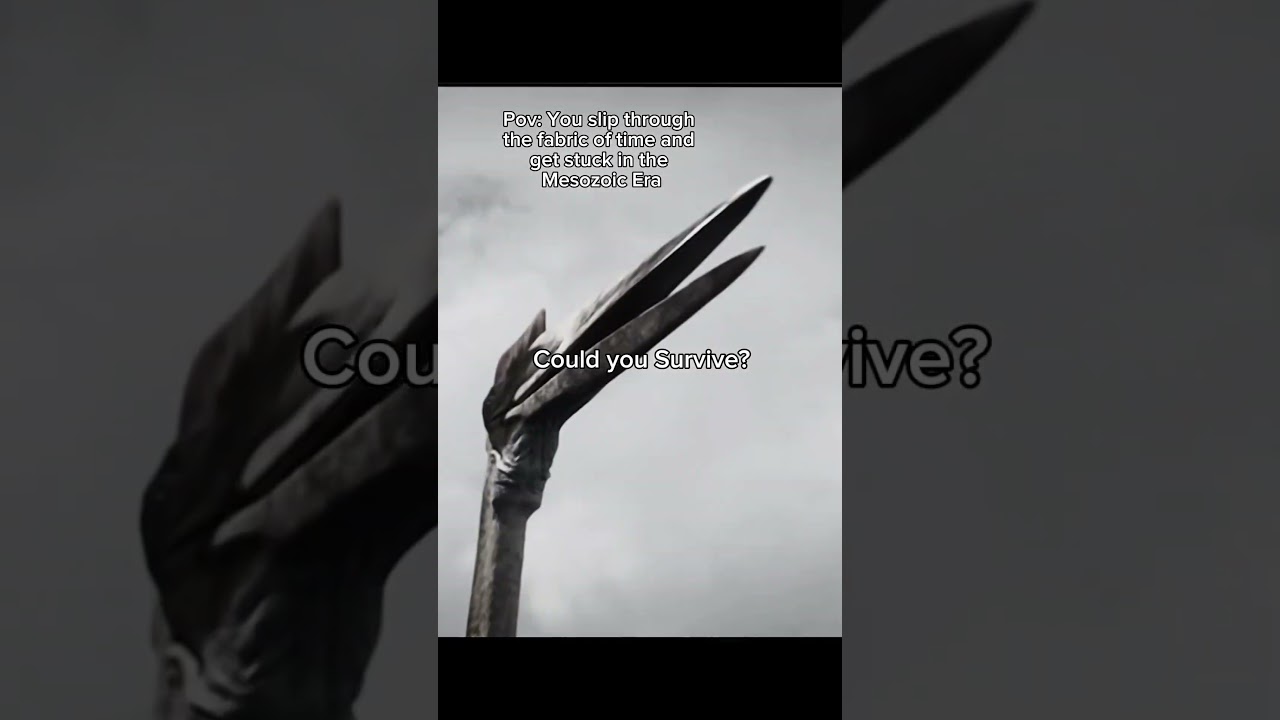 Prehistoric Survival&mdash;Would you Survive? #prehistoric #survival #horror #dinosaurs