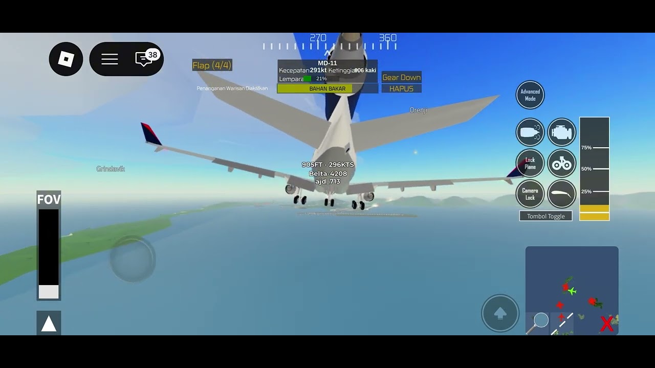 md 11 perth to orenji tokyo internasional in ptfs 😃