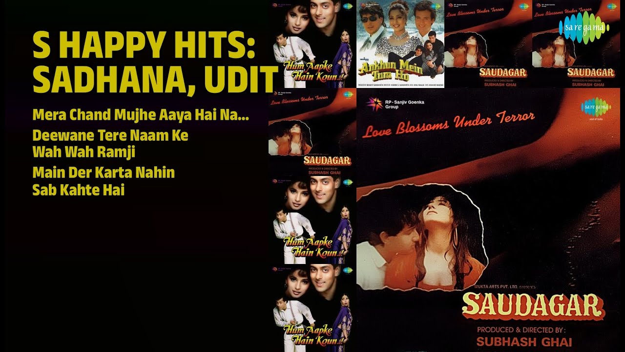 90 Happy Hits | Mera Chand Mujhe Aaya | Deewane Tere Naam | Wah Wah Ramji | Main Der Karta Nahin