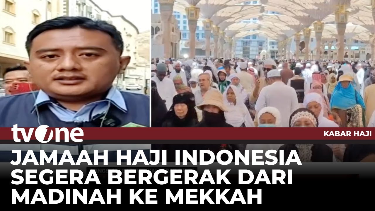 Ibadah Haji 2025, Jemaah Indonesia Mulai Berdatangan ke Madinah | Kabar Haji tvOne