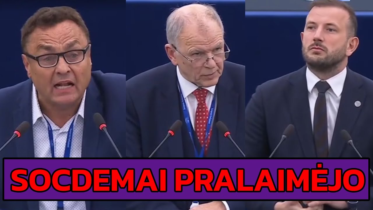SMŪGIS SOCDEMAMS. EP reiškia solidarumą su LRT žurnalistais ir pilietine visuomene.