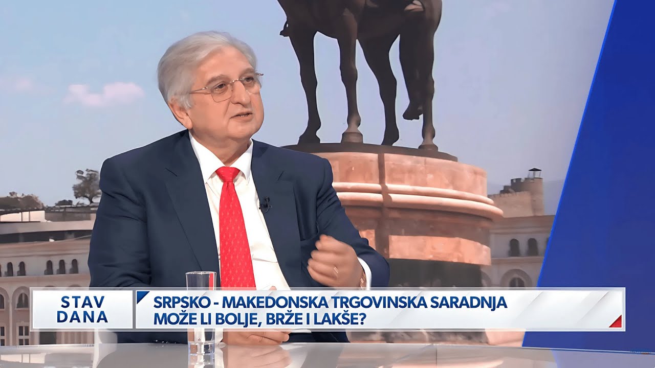 Kakvi su odnosi Srbije i Severne Makedonije? Ivan Stojiljković i Željko Šajn I STAV DANA