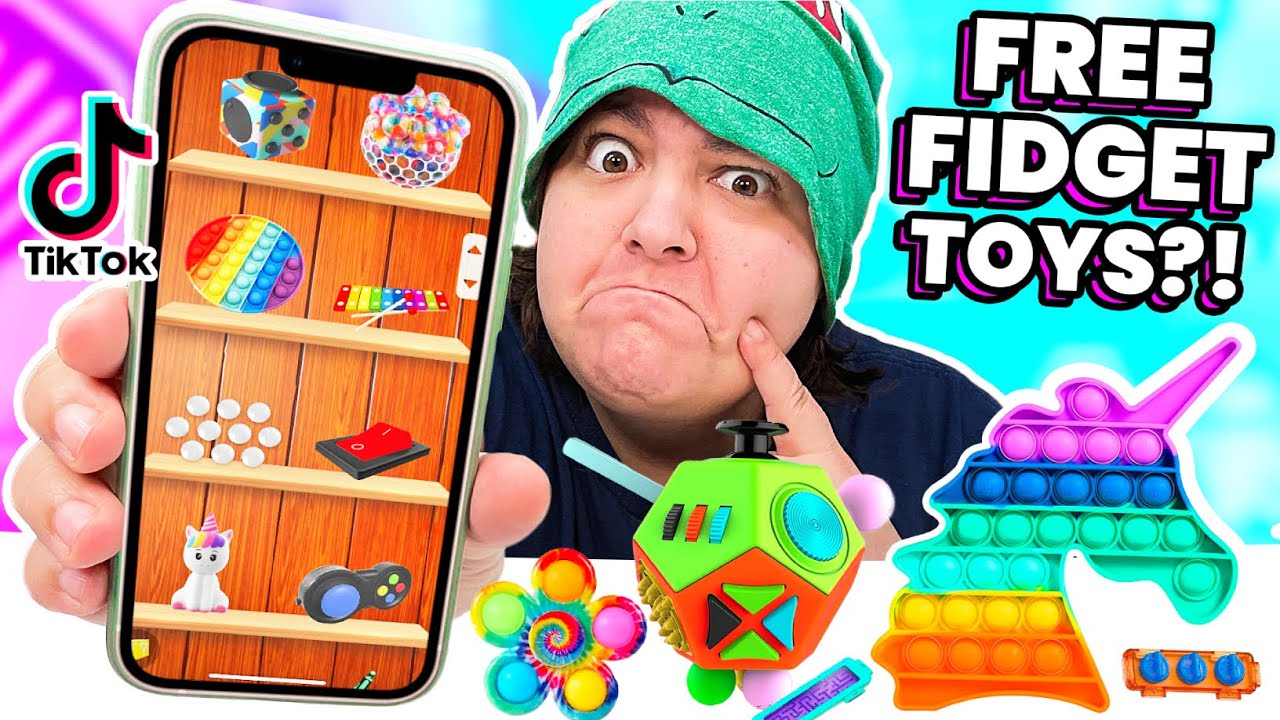 Weird FREE Fidget Toys Viral Mystery Box In TikTok Games