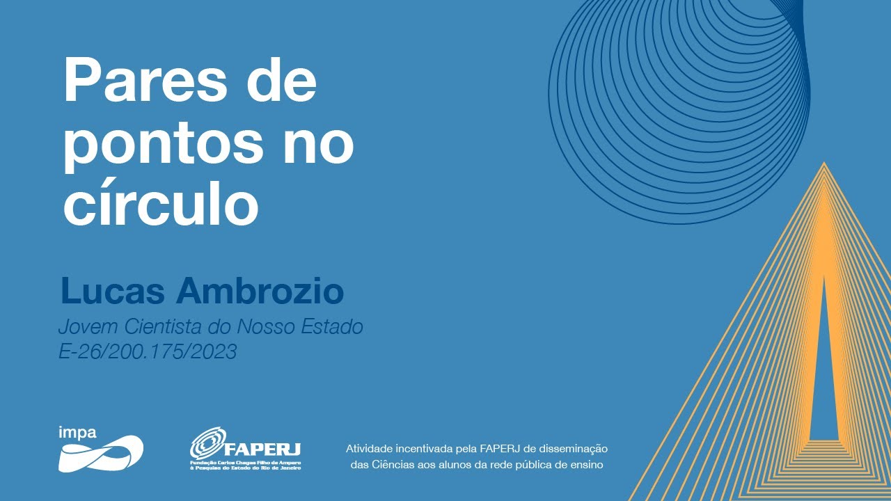 Pares de pontos no círculo - Lucas Ambrozio