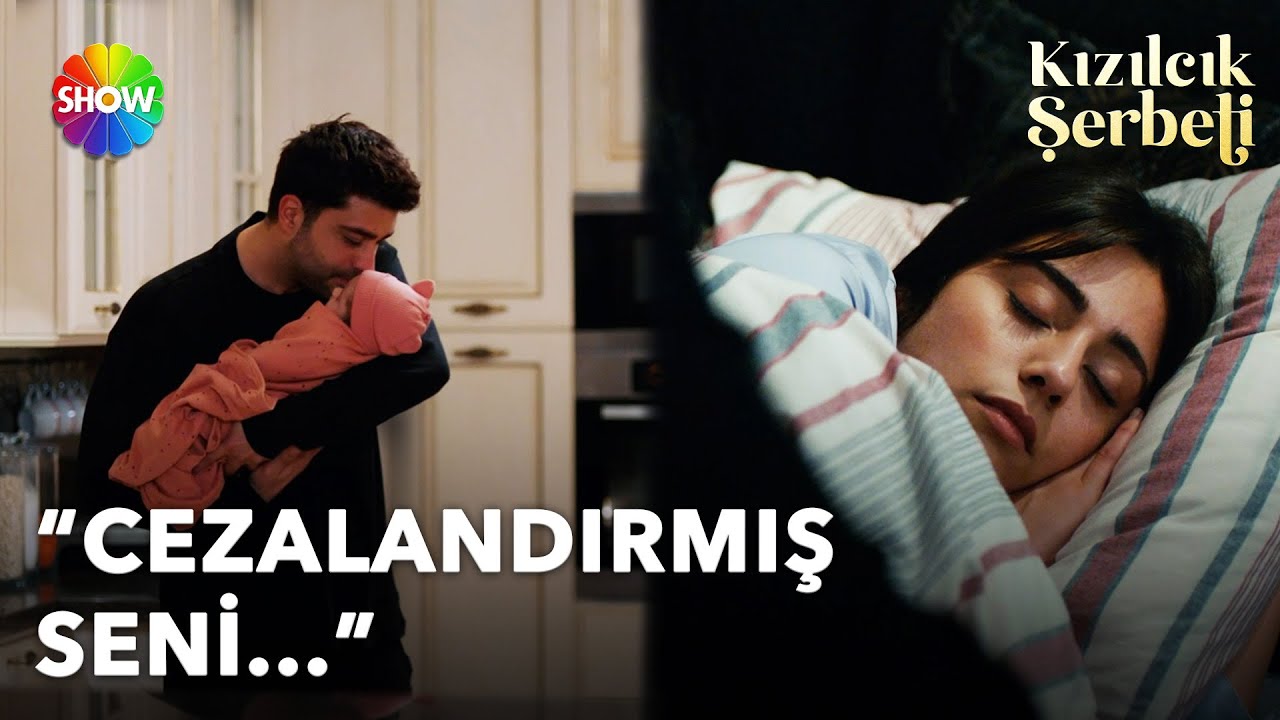 Fatih, tüm gece Cemre'yle ilgileniyor... | Kızılcık Şerbeti 37. Bölüm