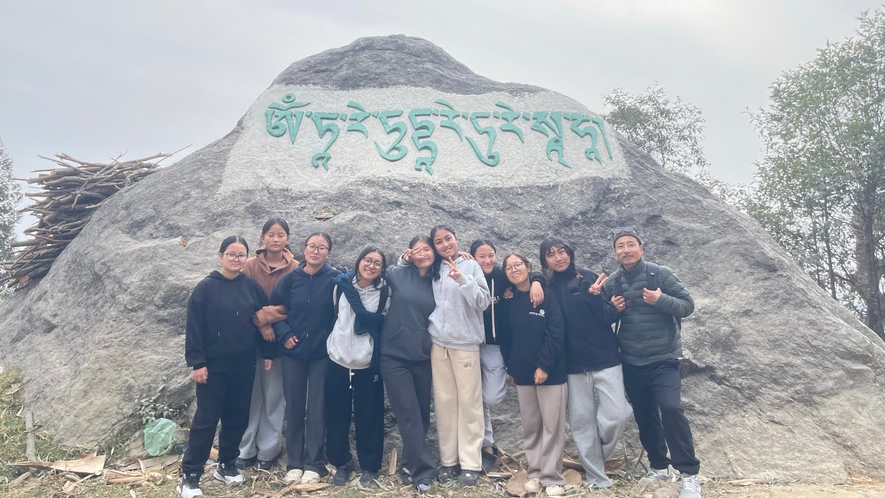 Short Hiking with Class X ( Batch 2025 ) #nepal #travel #school #hostellife 